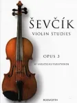 Violin studies, opus 3 vignette