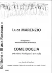 Come doglia extrait des Madrigaux à 4 de 1585 vignette