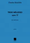 Trois mélodies, op. 17 vignette