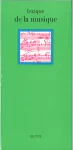 Lexique de la musique vignette