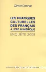 Les pratiques culturelles des Français à l'ére numérique vignette