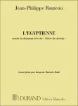 L'Egyptienne extrait du deuxième livre des 